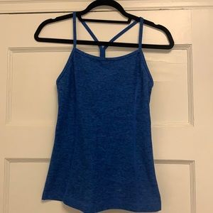 Under Armor Blue Racerback Tank Top
